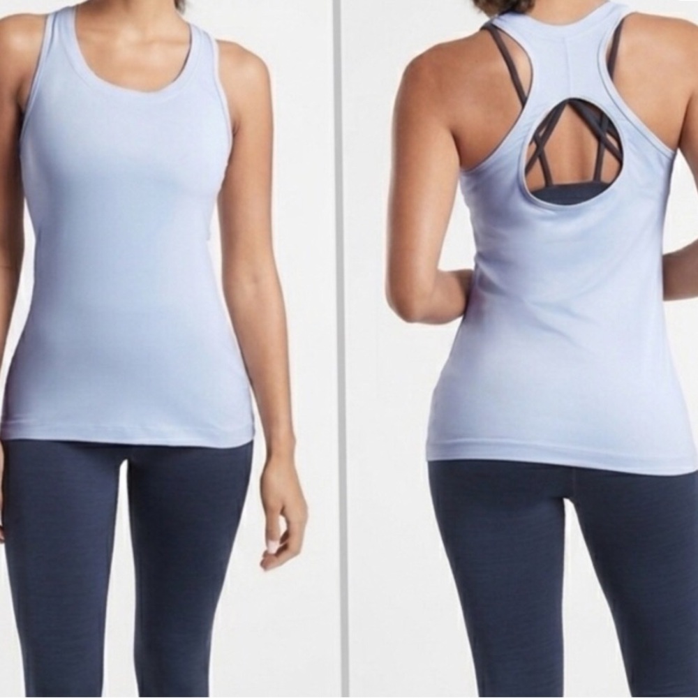 Athleta Nitro‎ Cut Out Back Tank Top